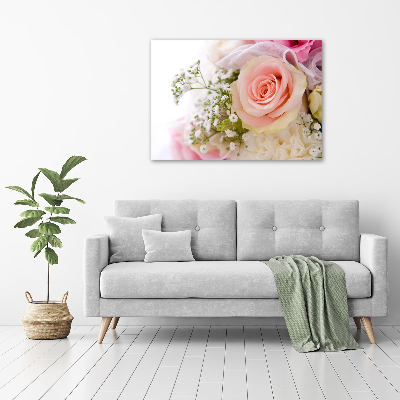 Acrylic wall art Bouquet of flowers