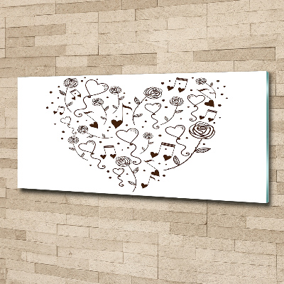 Wall art acrylic Heart