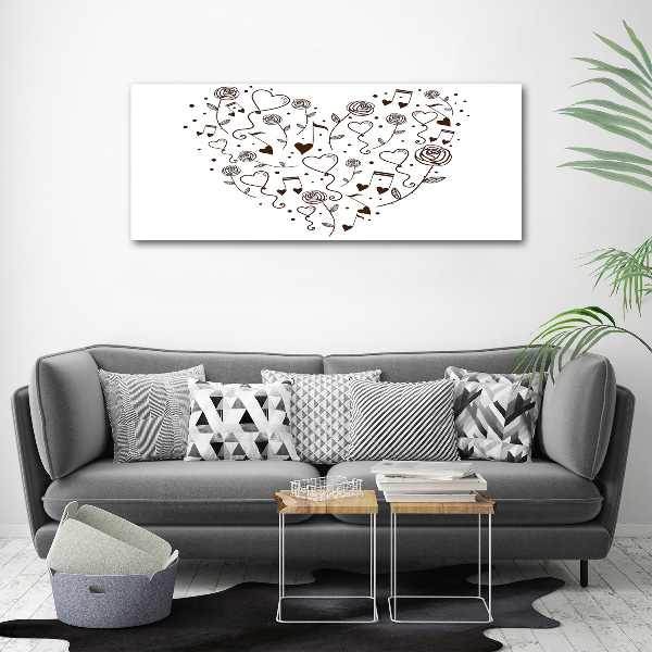 Wall art acrylic Heart