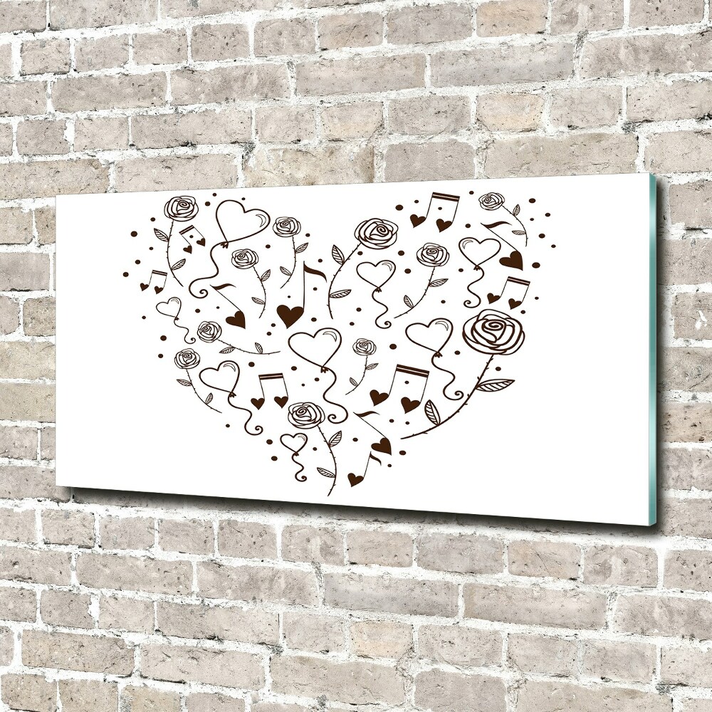 Wall art acrylic Heart