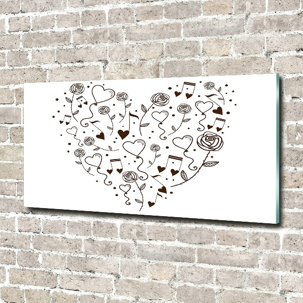 Wall art acrylic Heart