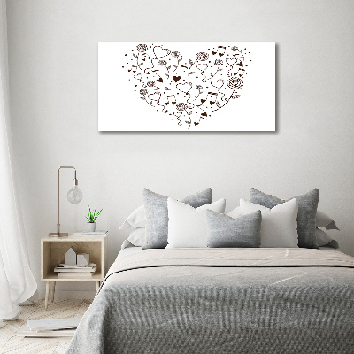 Wall art acrylic Heart