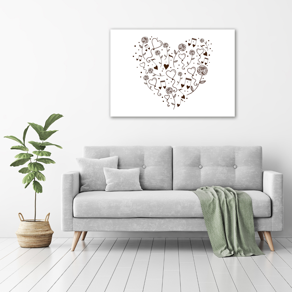 Wall art acrylic Heart