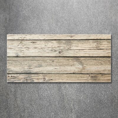 Glass acrylic wall art Wooden background