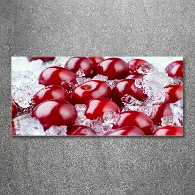 Print on acrylic Frozen cherry