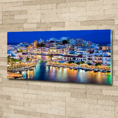 Acrylic wall picture Crete Greece