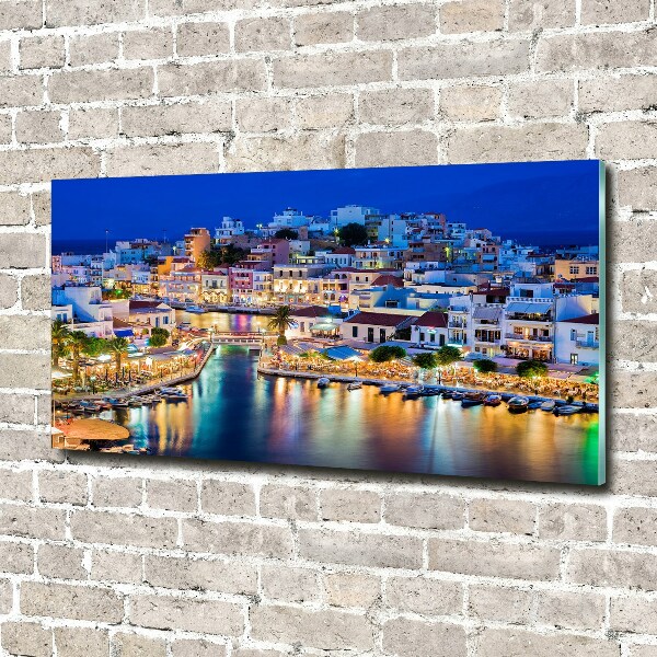 Acrylic wall picture Crete Greece