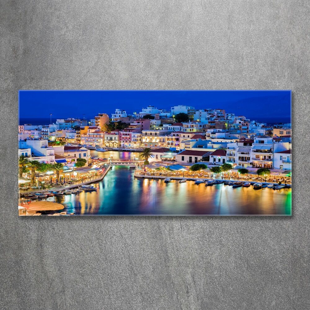 Acrylic wall picture Crete Greece