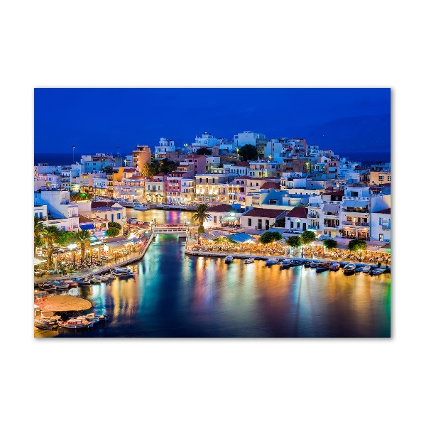 Acrylic wall picture Crete Greece