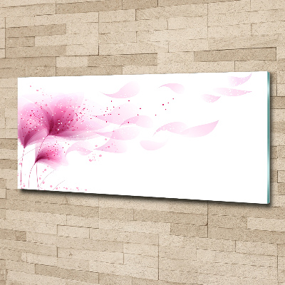 Acrylic print Pink flower