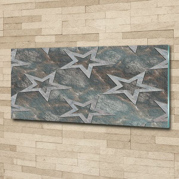 Wall art acrylic Stone stars