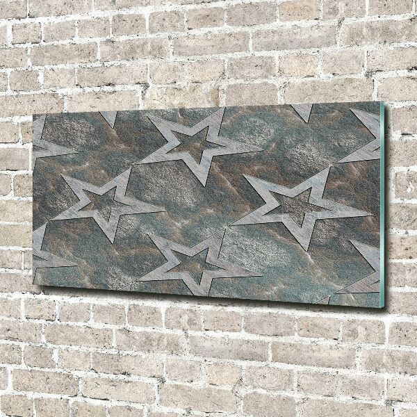 Wall art acrylic Stone stars