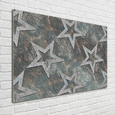 Wall art acrylic Stone stars