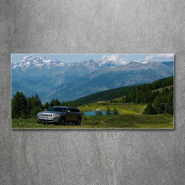 Wall art acrylic Off-road car