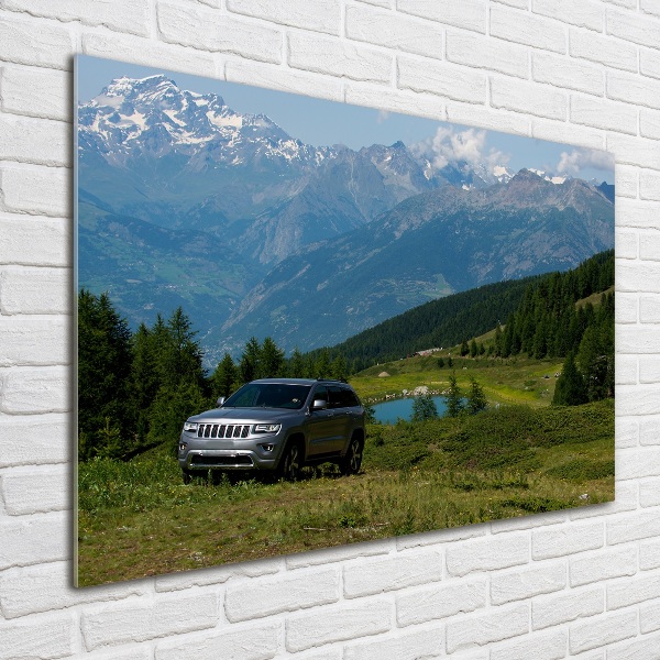 Wall art acrylic Off-road car