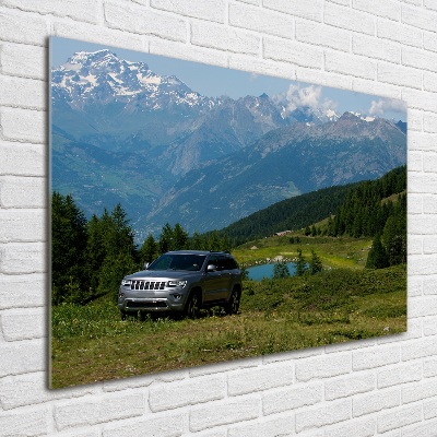 Wall art acrylic Off-road car