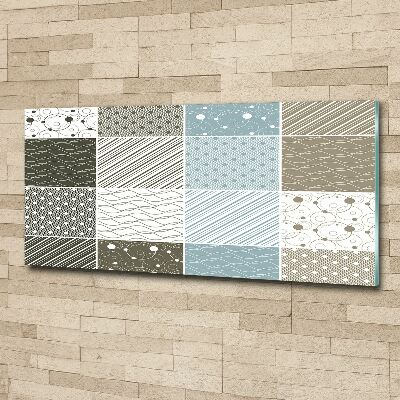 Wall art acrylic Geometric patterns