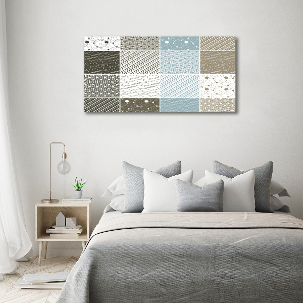 Wall art acrylic Geometric patterns