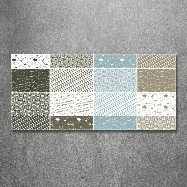 Wall art acrylic Geometric patterns