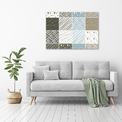 Wall art acrylic Geometric patterns