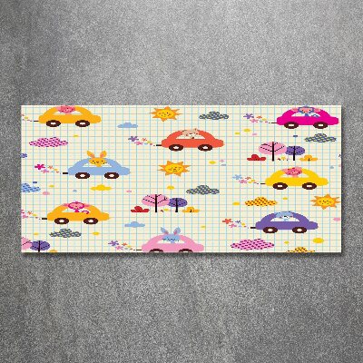 Acrylic print Cars