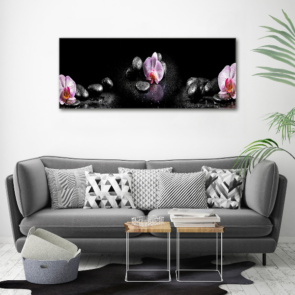 Wall art acrylic Orchid