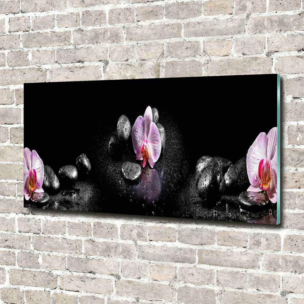 Wall art acrylic Orchid