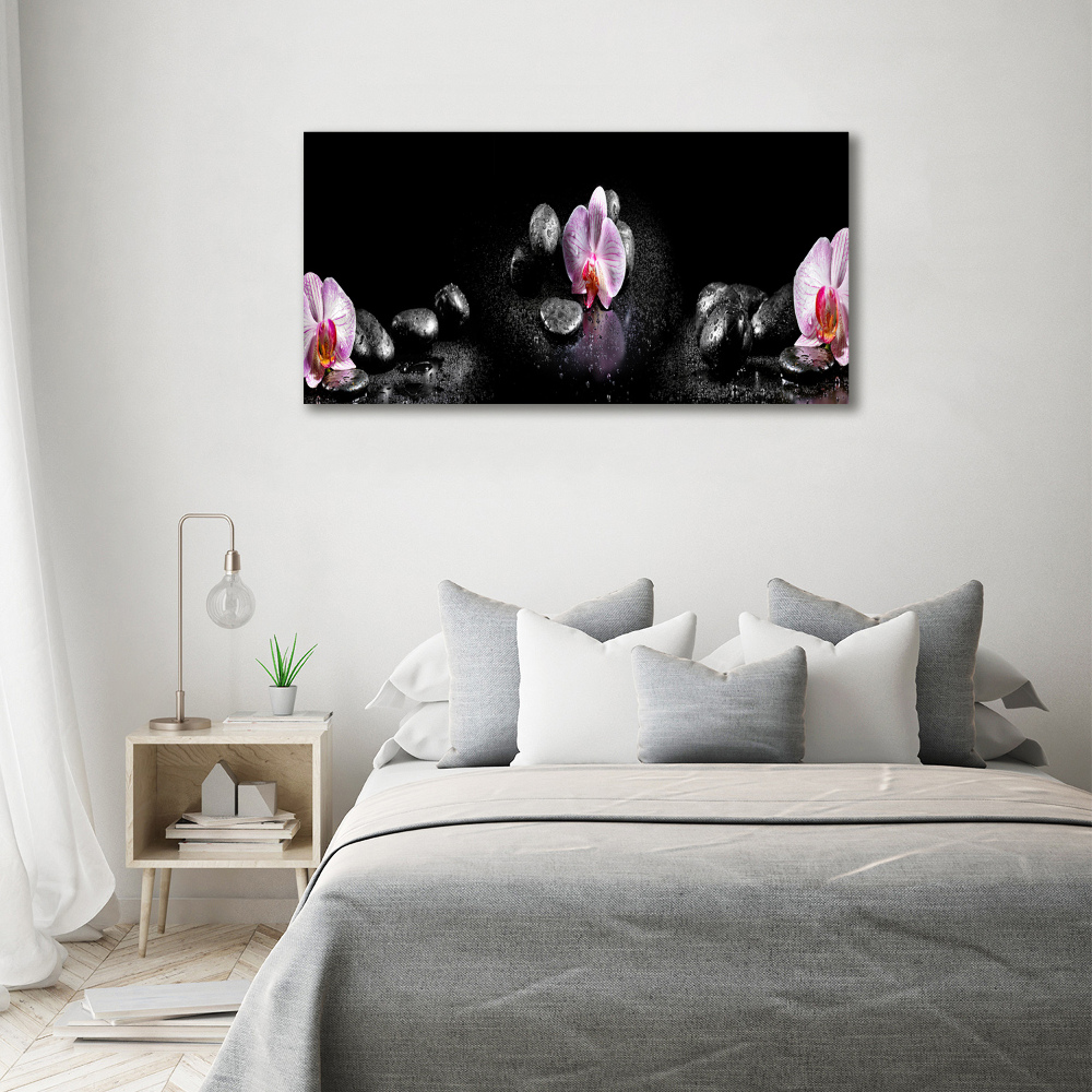 Wall art acrylic Orchid