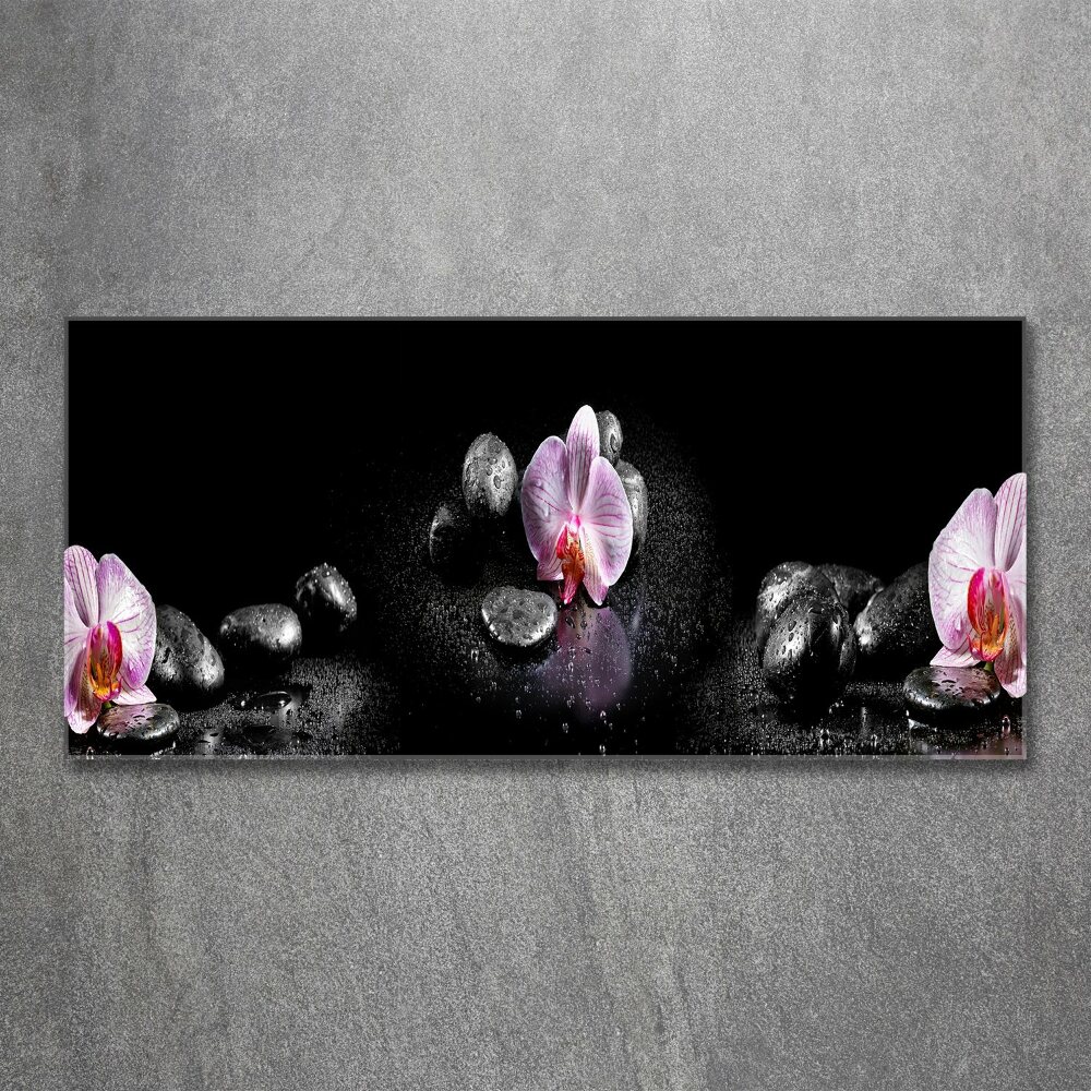 Wall art acrylic Orchid