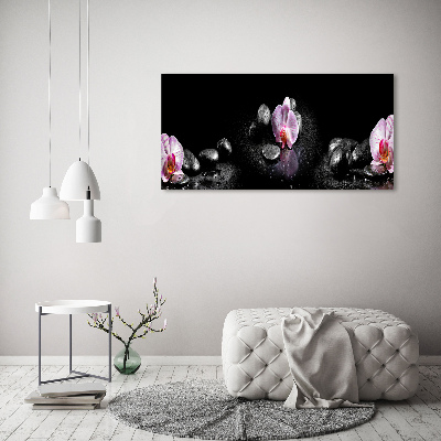 Wall art acrylic Orchid