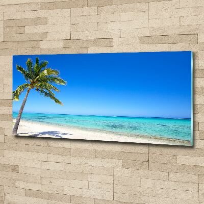 Print on acrylic Tropical beach