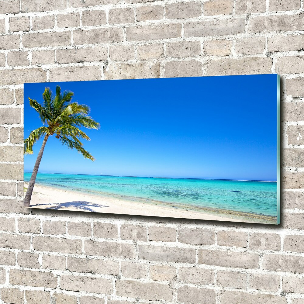 Print on acrylic Tropical beach