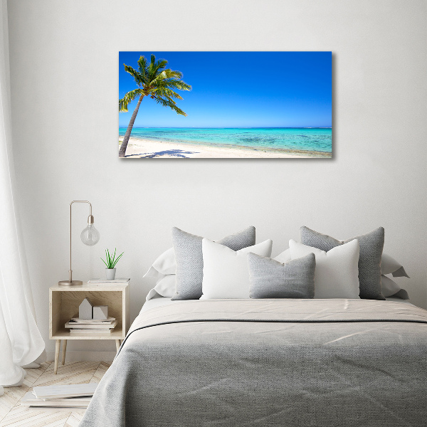 Print on acrylic Tropical beach