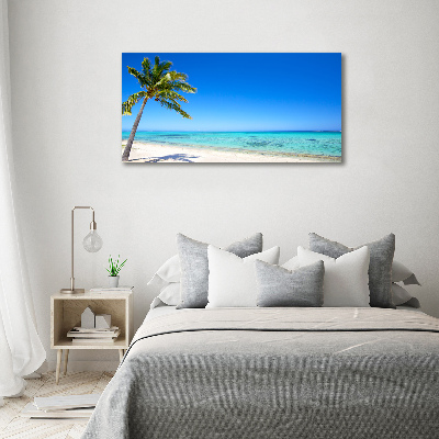 Print on acrylic Tropical beach