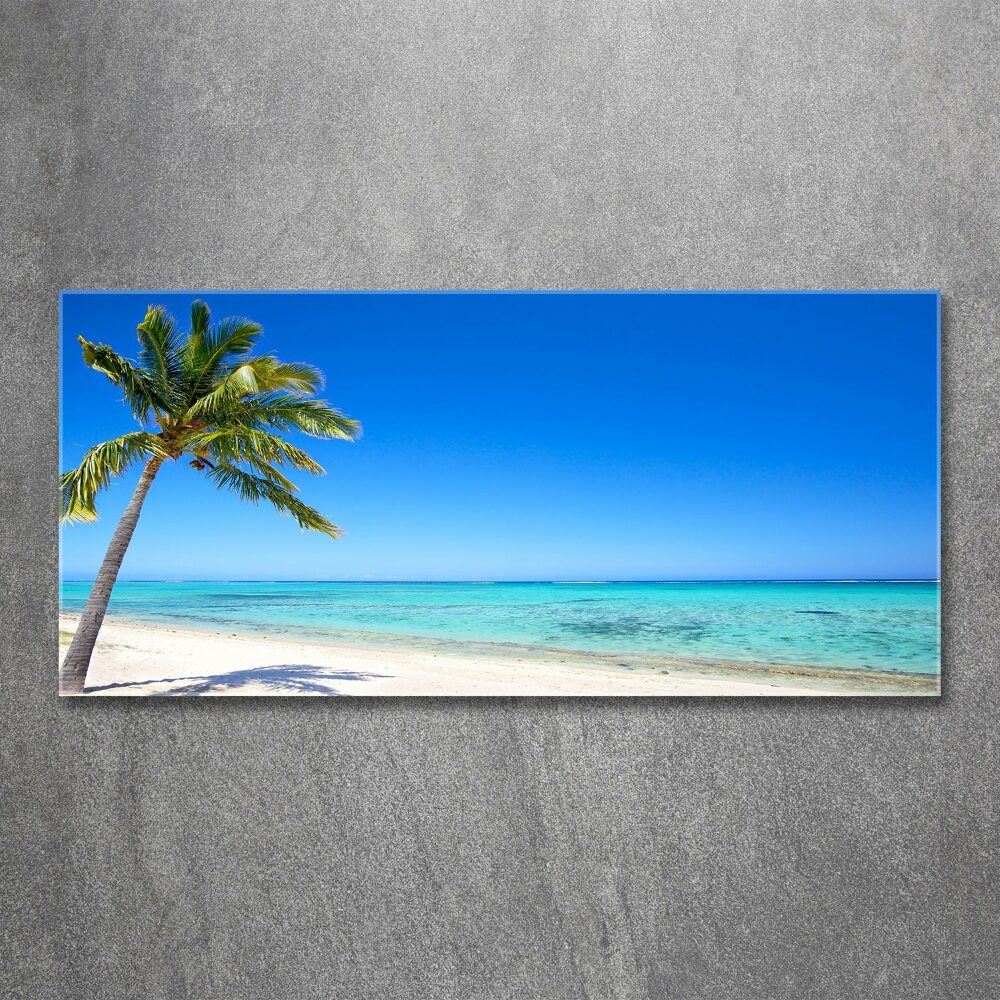 Print on acrylic Tropical beach