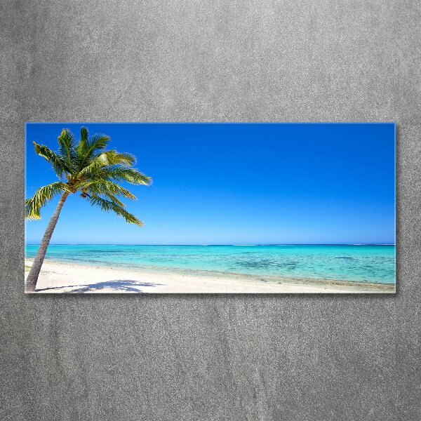 Print on acrylic Tropical beach