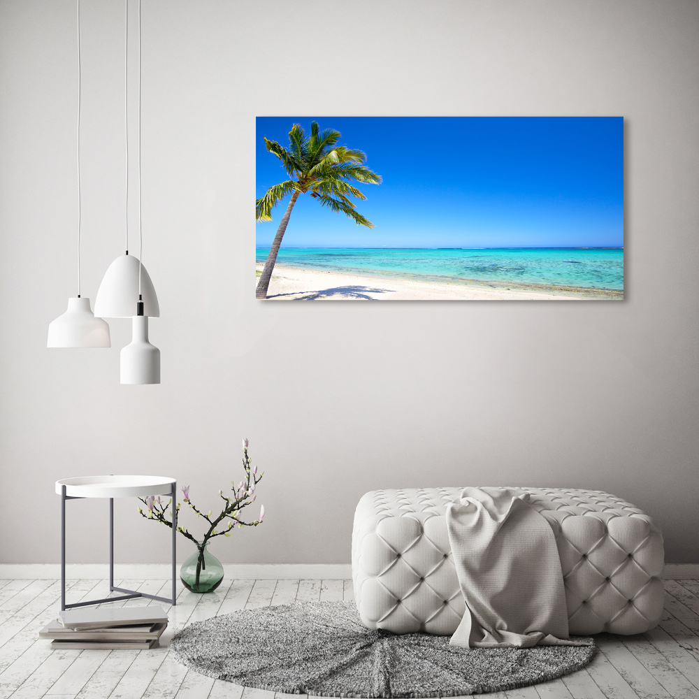 Print on acrylic Tropical beach