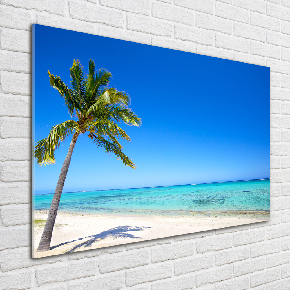 Print on acrylic Tropical beach