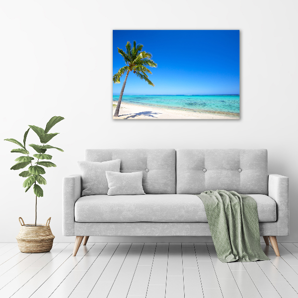 Print on acrylic Tropical beach