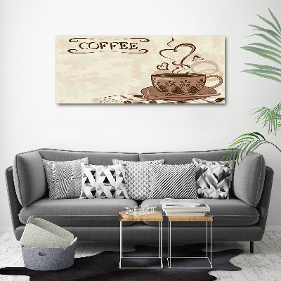 Acrylic print Aromatic coffee