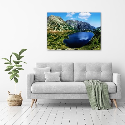 Acrylic print Valley in the mountains