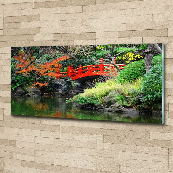 Wall art acrylic Japanese garden