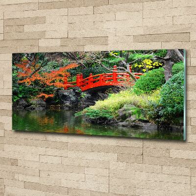 Wall art acrylic Japanese garden