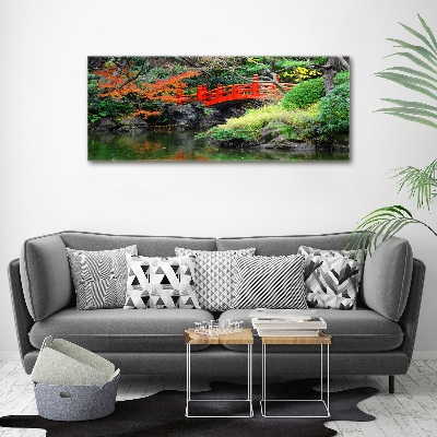 Wall art acrylic Japanese garden