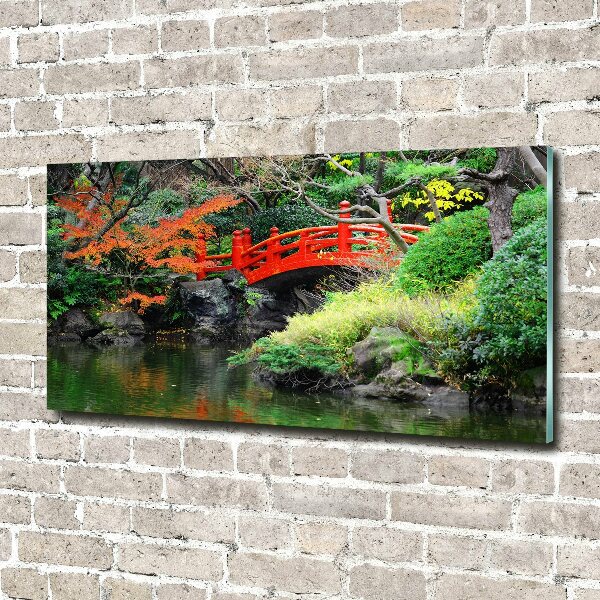 Wall art acrylic Japanese garden