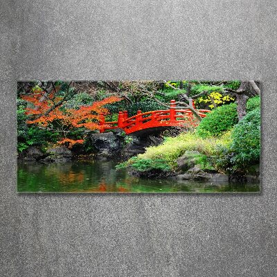 Wall art acrylic Japanese garden