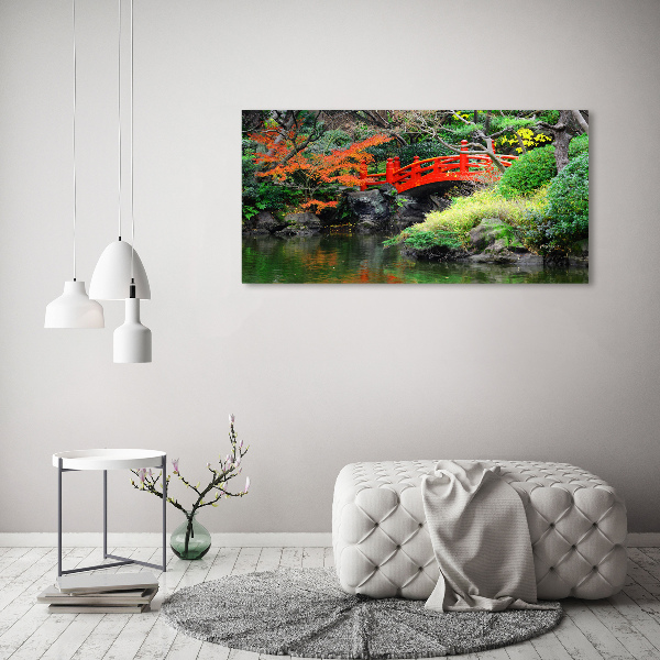 Wall art acrylic Japanese garden