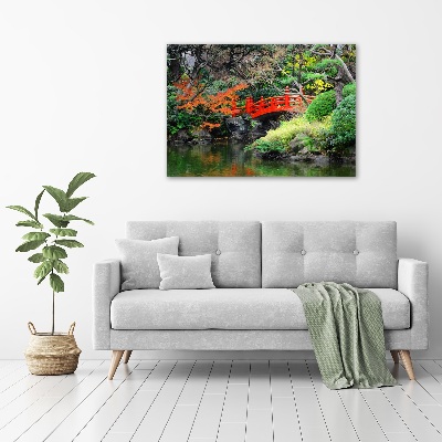 Wall art acrylic Japanese garden