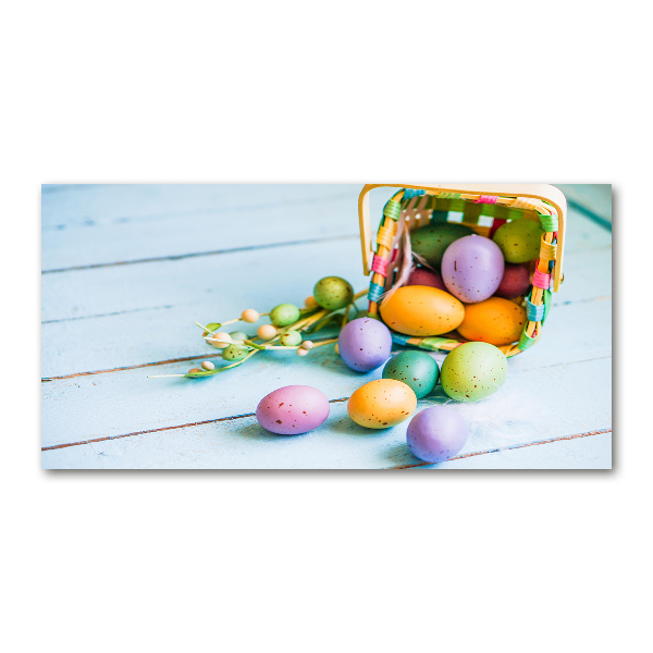 Wall art acrylic Easter eggs