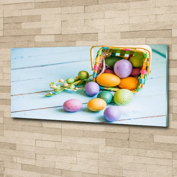 Wall art acrylic Easter eggs